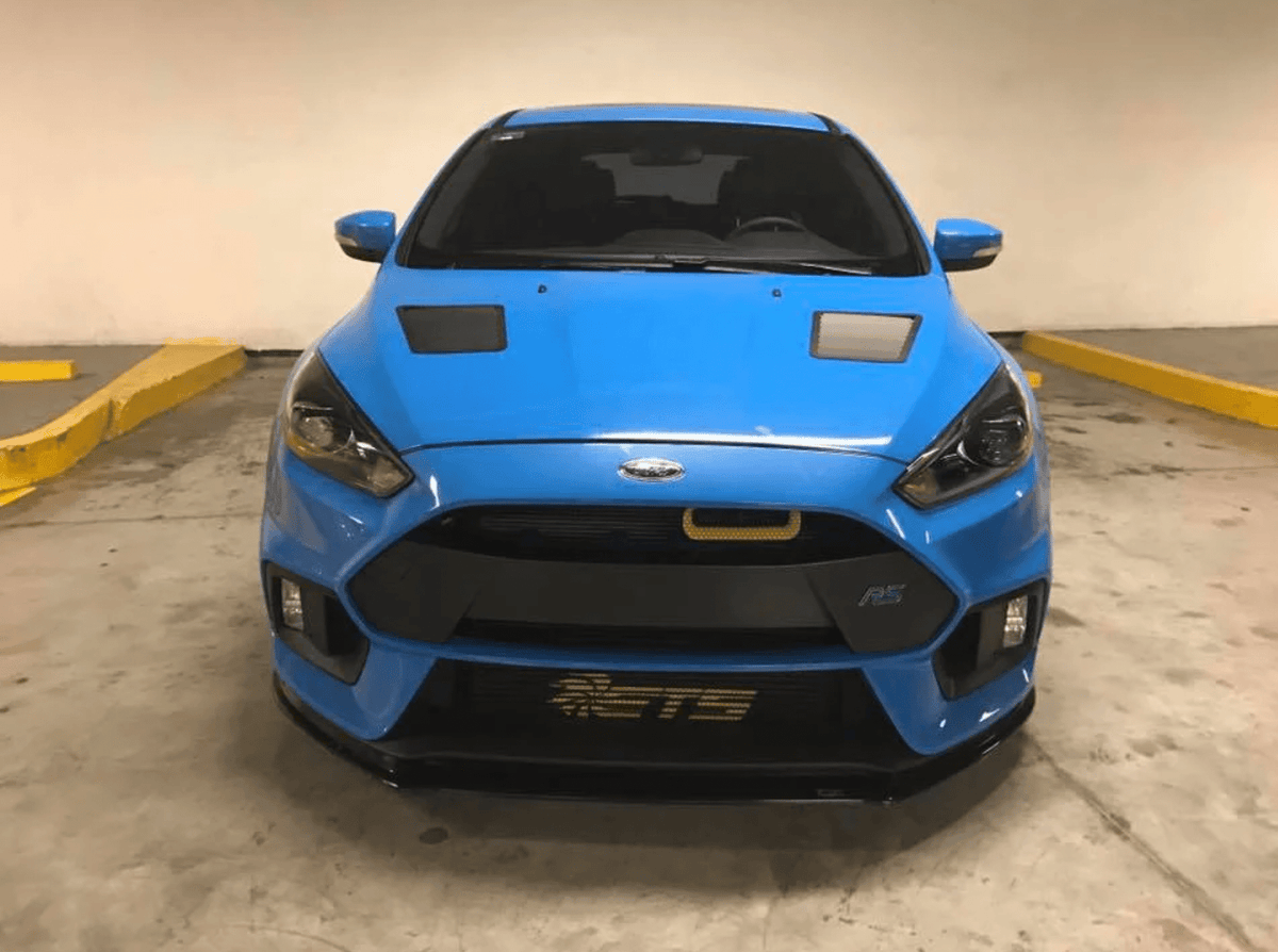 Ford Focus RS / ST Verus Engineering Hood Louver Kit (Black)