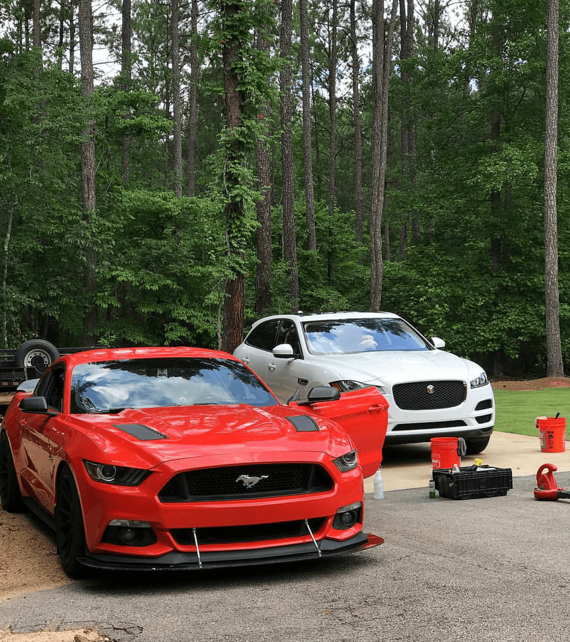 Ford Mustang Verus Engineering Hood Louver Kit (For GT)