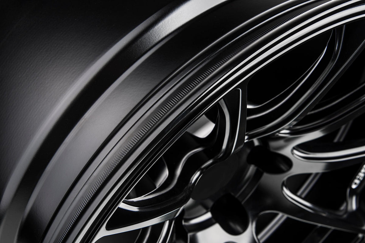 Titan7 T-R10 Forged Split 10 Spoke Wheel Machine Black- Focus ST RS Fitment