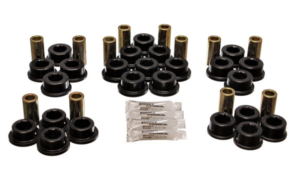 Energy Suspension 87-92 Toyota Supra Black Rear Control Arm Bushing Set - 8.3127G for 1987-1998 Toyota Supra - front view