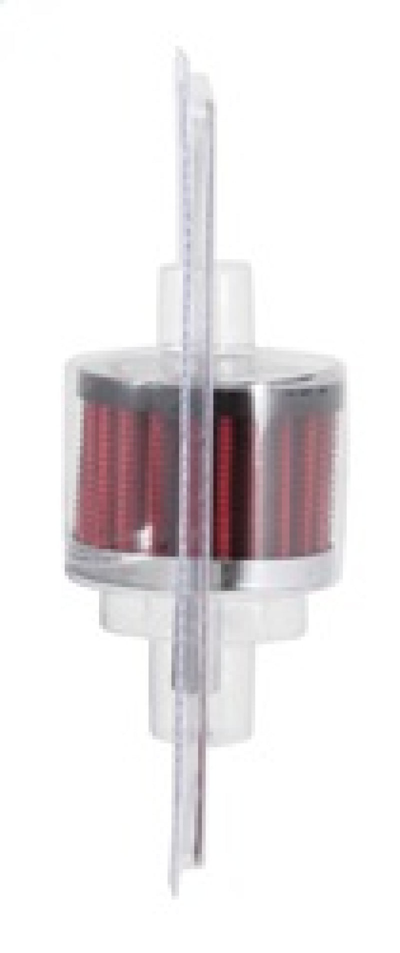 K&N Steel Base Crankcase Vent Filter 0.375in Vent OD x 2in OD x 1.5in Height - 62-1000