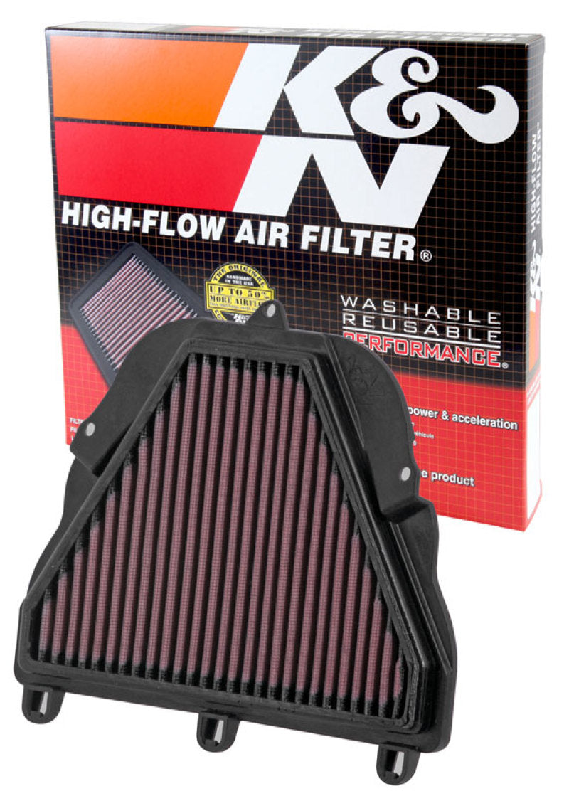 K&N 06-12 Triumph Daytona 675/675 SE/675R/Street Triple/Street Triple R Replacement Air Filter - TB-6706