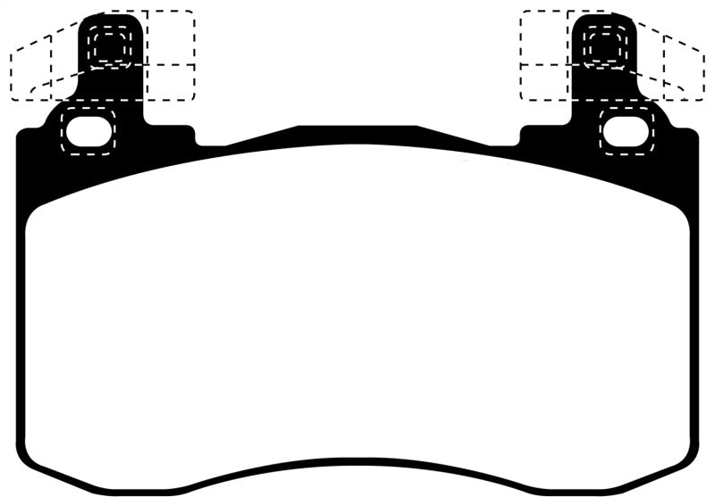 EBC 2017+ Kia Stinger 3.3L Twin Turbo Redstuff Front Brake Pads - DP32356C