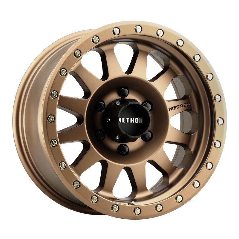 Method MR304 Double Standard 17x8.5 0mm Offset 6x5.5 108mm CB Method Bronze Wheel - MR30478560900