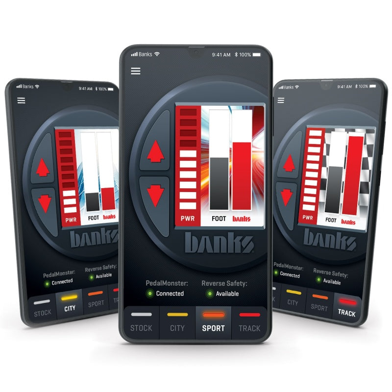 Banks Power Pedal Monster Kit (Stand-Alone) - TE Connectivity MT2 - 6 Way - Use w/Phone - 64330
