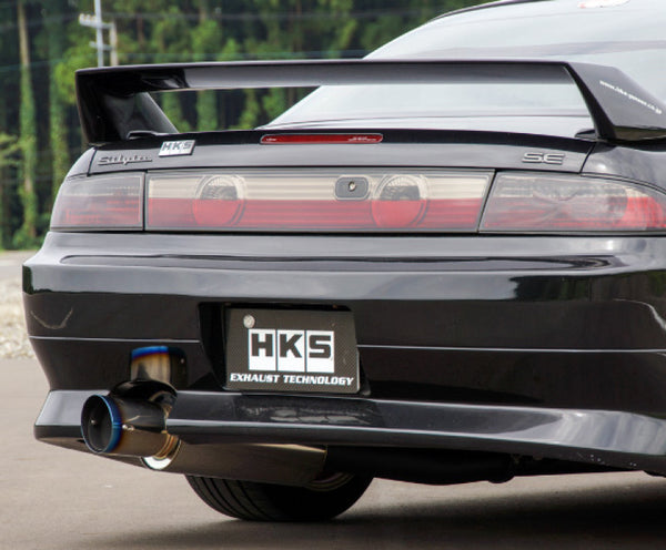 HKS RACING MUFFLER NISSAN 240SX (S14) USA - 31008-BN001 by HKS - front view