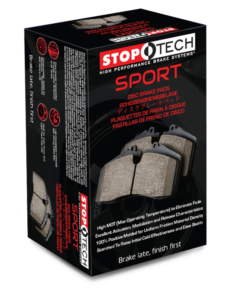 Clearance - StopTech Performance 13-18 Focus ST Front Brake Pads - STO309.16450
