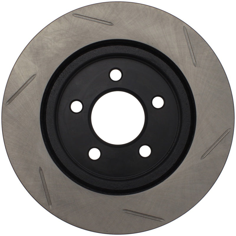 StopTech Power Slot 05-10 Mustang V6/4.0L / GT V8-4.6L Rear Right Slotted Rotor - 126.61087SR