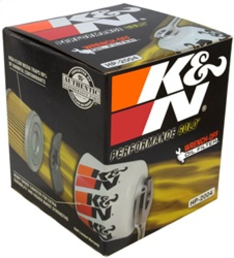 K&N 87-92 Supra Non-Turbo / 99-04 Grand Cherokee 4.0 Performance Gold Oil Filter - HP-2004