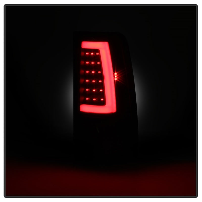 xTune Chevy Silverado 1500/2500/3500 99-02 Version 3 Tail Lights Black Smoke ALT-ON-CS99V3-LBLED-BSM - 9038778