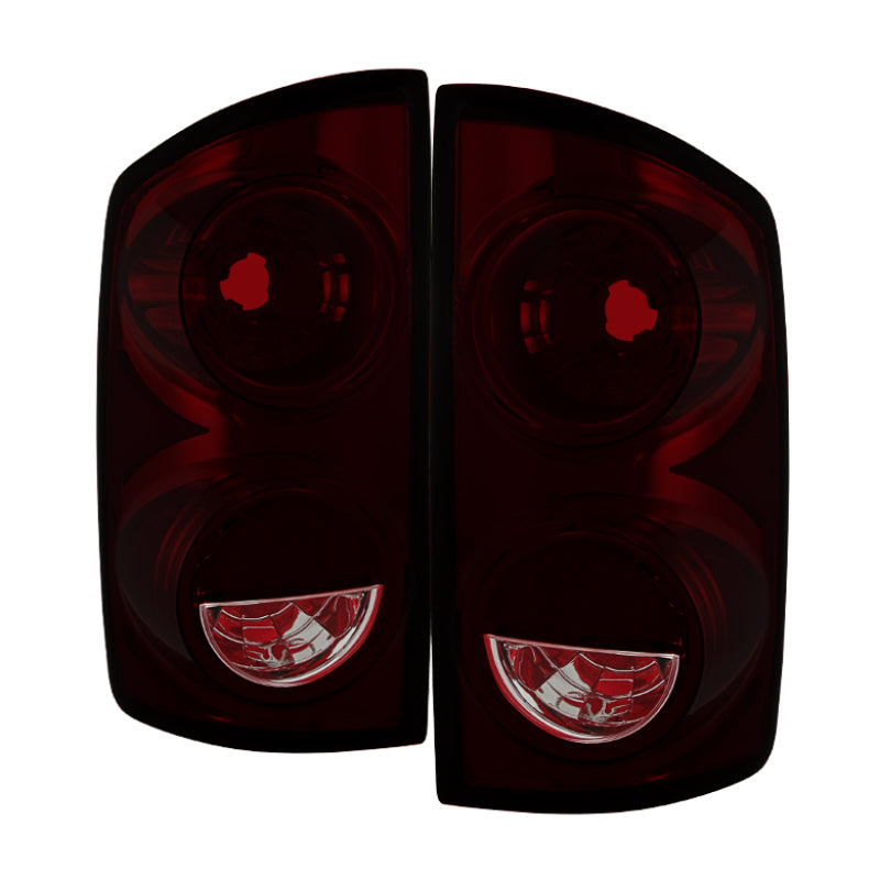Clearance - Xtune Dodge Ram 1500 07-08 OEM Style Tail Lights -Red Smoked ALT-JH-DR07-OE-RSM - SPY9034039