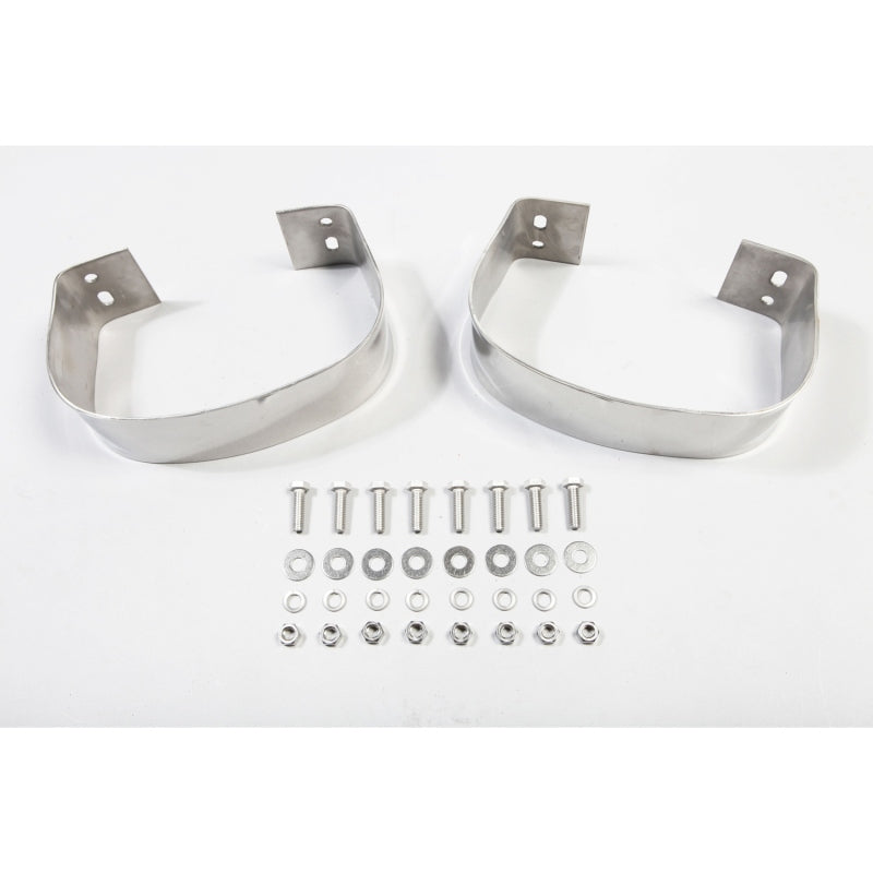 Rugged Ridge 76-95 Jeep CJ / Jeep Wrangler Stainless Steel Rear Bumperettes - 11108.01