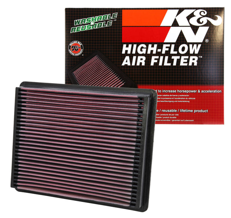 K&amp;N 02-09 Cadillac / 99-09 Chevy/GMC PickUp Drop In Air Filter - 33-2135