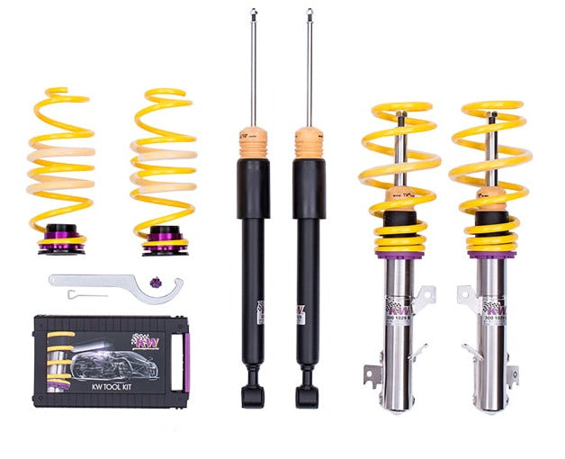KW Coilover Kit V1 2 Series F22 Coupe 228i / 230i / AWD(xDrive) w EDC (Includes EDC Cancellation) - 1022000N