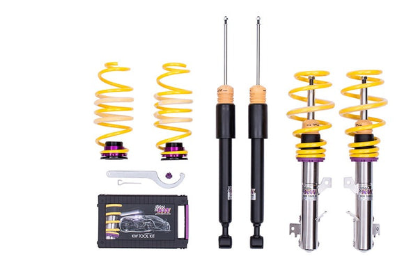 KW Coilover Kit V1 12+ BMW 3Series F30/4Series F32 x-Drive w/ Electronic Suspension - 1022000U for 2012-2019 BMW 3 Series - f