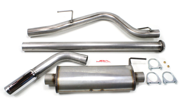 JBA 11-14 Ford F-150 All 2.7L/3.5L/5.0L 409SS Pass Side Single Exit Cat-Back Exhaust - 40-2528 for 2011-2014 Ford F 150 - fro