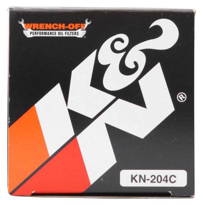 K&amp;N Honda / Kawasaki / Arctic Cat / Suzuki / Triumph / Yamaha 2.688in OD x 2.969in H Oil Filter - KN-204C