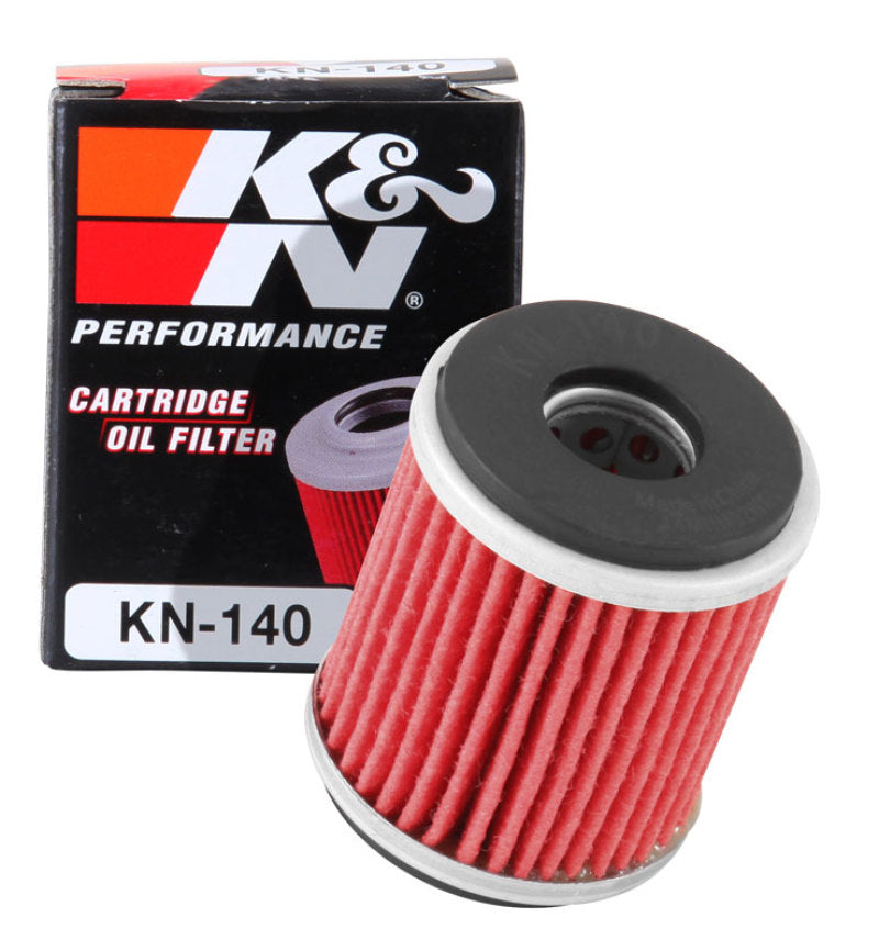 K&amp;N Yamaha / Fantic Caballero / Husqvarna 1.5in OD x 1.813inH Oil Filter - KN-140