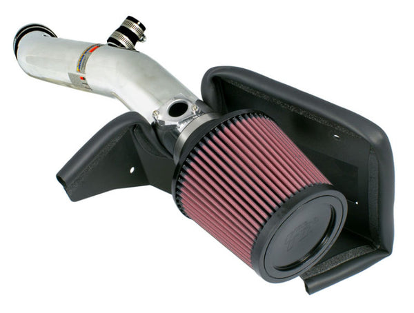 K&N 07-09 Lexus GS35 V6-3.5L Polished Typhoon Intake - 69-8702TP for 2007-2011 Lexus GS - front view
