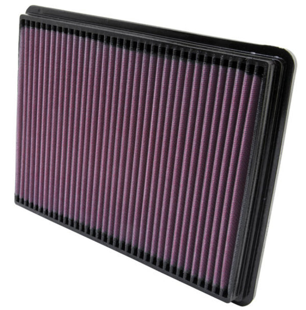 K&N 99-08 Pontiac / 00-05 Chevy / 99-05 Buick Drop In Air Filter - 33-2141-1 for 1999-2008 Pontiac Grand Prix - front view