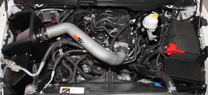 K&N 13-14 Dodge Ram 1500 3.6L V6 High Flow Performance Intake Kit - 77-1564KS