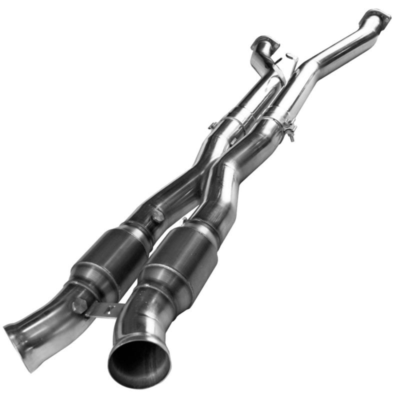 Kooks 97-04 Chevrolet Corvette Base 1-7/8 x 3 Header &amp; Green Catted X-Pipe Kit - 2150H430