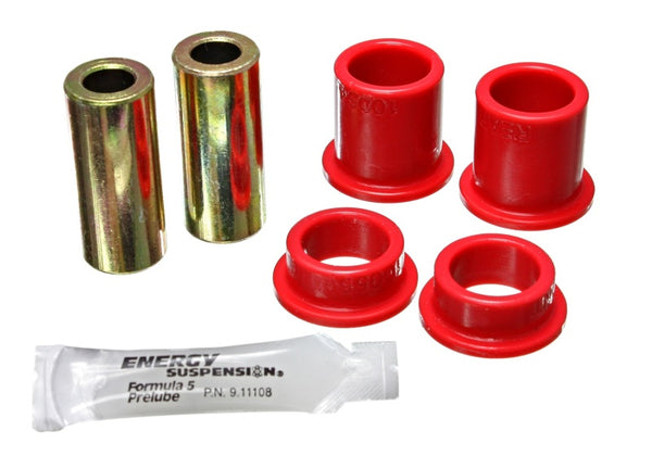 Energy Suspension 13+ FR-S / BRZ / 86 Red Rack and Pinion Bushing Set - 8.10105R for 2013-2025 Subaru BRZ - front view
