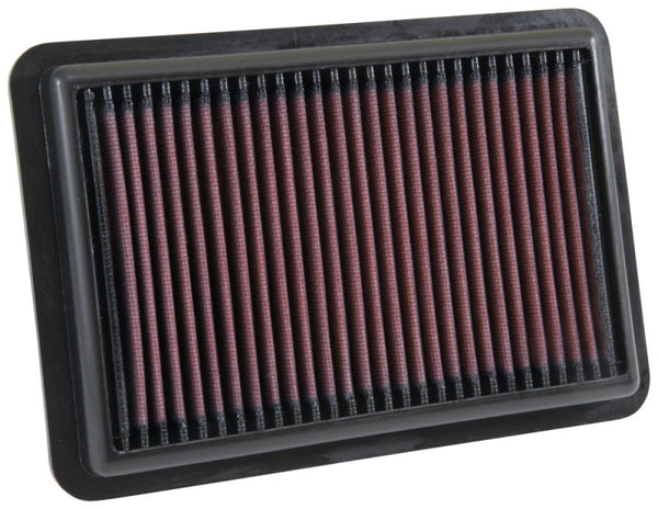 K&N 2017 Hyundai Elantra L4-20L F/I Replacement Drop In Air Filter - 33-5050 for 2018-2023 Hyundai Kona - front view