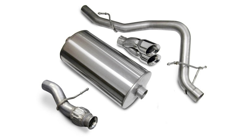 Corsa 09-11 Chevrolet Tahoe 5.3L V8 Polished Sport Cat-Back Exhaust - 14912
