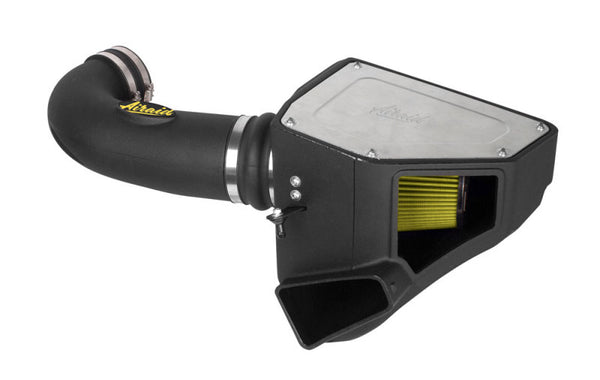 Airaid 16-20 Chevy Camaro SS 6.2L Intake System w/ Tube (Dry / Yellow Media) - 255-333 for 2016-2024 Chevrolet Camaro - front