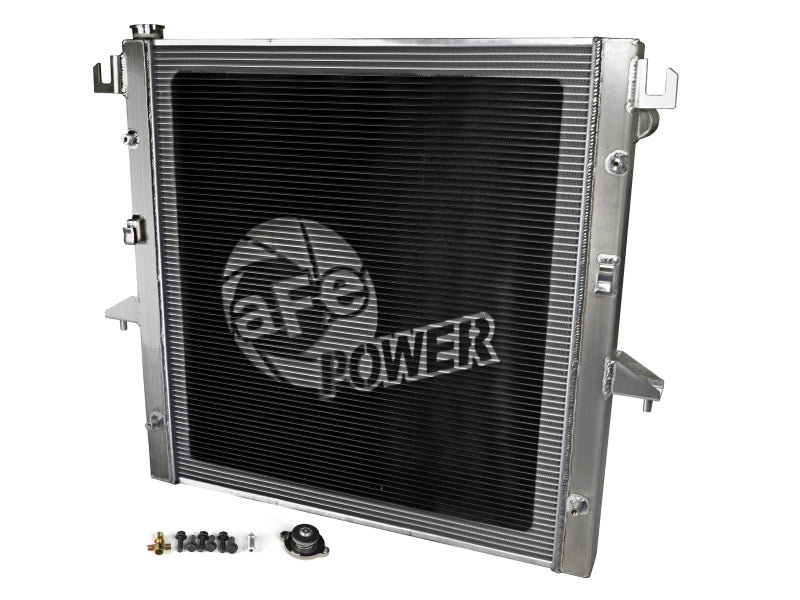 aFe BladeRunner Street Series Tube &amp; Fin Aluminum Radiator 03-09 Dodge Diesel L6 5.9L/6.7L - 46-52061