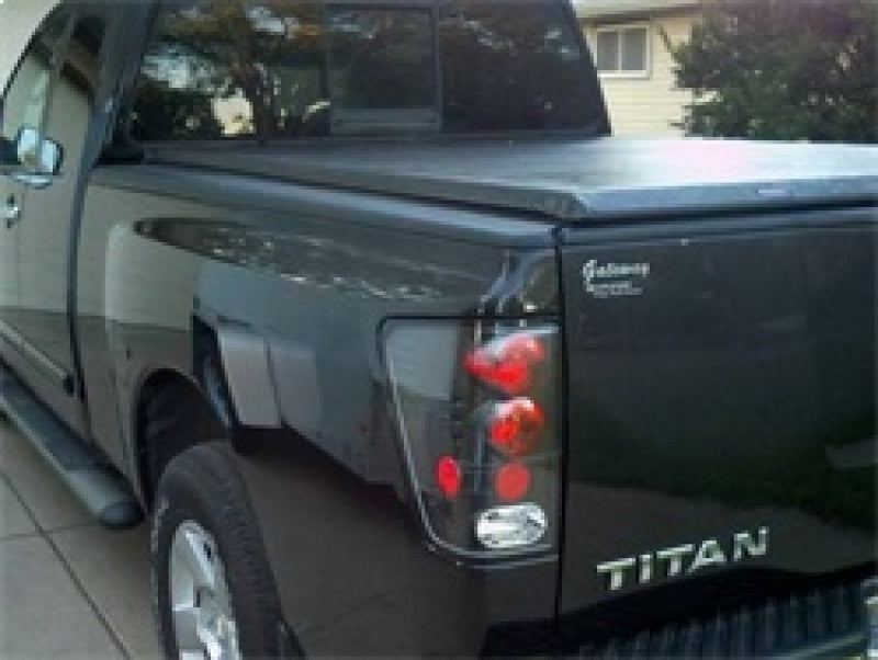 Spyder Nissan Titan 04-14 Euro Style Tail Lights Black ALT-YD-NTI04-BK - 5007025