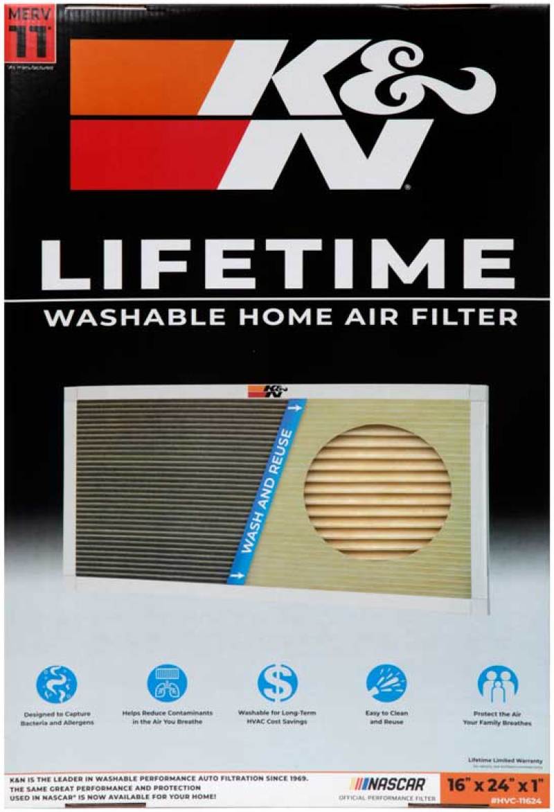 K&N HVAC Filter - 16 x 24 x 1 - HVC-11624
