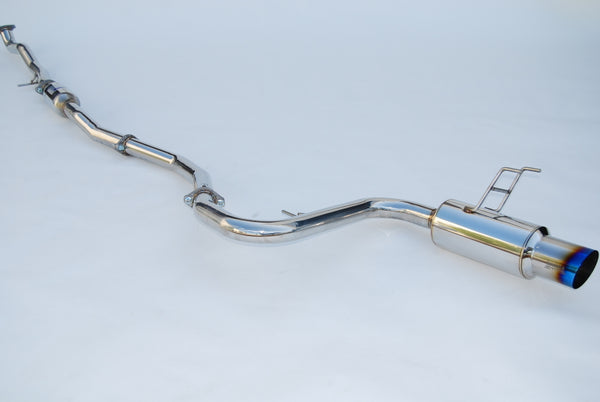 Invidia 2016+ Honda Civic 1.5 Turbo 2 DR Single Layer N1 TI Tip Exhaust - HS16HC26GT1GT by Invidia - front view