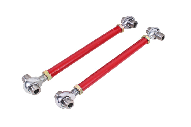 BMR 04-05 CTS-V Rear Toe Rod Kit - Red - TR001R by BMR Suspension