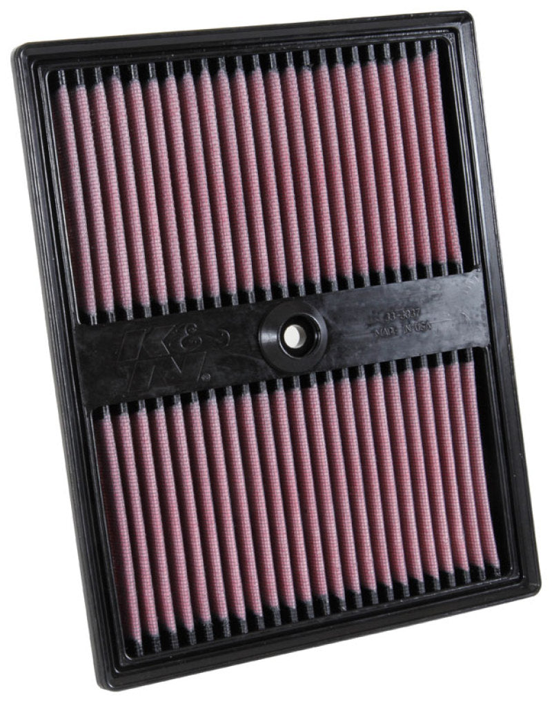 K&N 15-17 Audi A1 L3-1.0L F/l - Replacement Drop In Air Filter - 33-3037