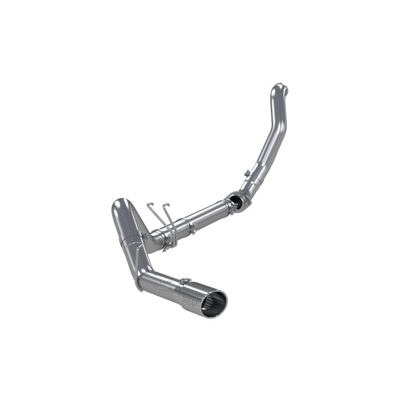 MBRP 08-10 Ford 6.4L F250/350/450 4 inch Filter Back Single Side Exit Aluminum and Down Pipe - S6282AL