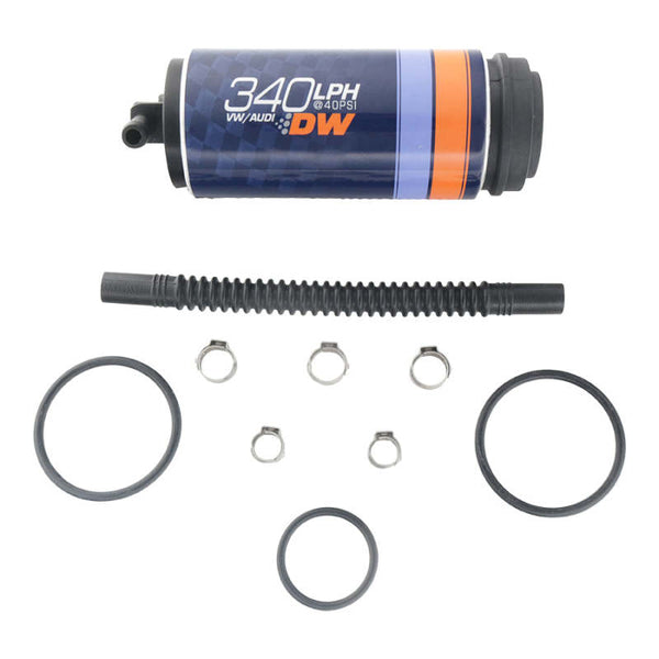 Deatschwerks DW340V Series 340lph In-Tank Fuel Pump w/ Install Kit For VW and Audi 1.8T FWD - 9-355-1025 for 1993-2015 Volksw
