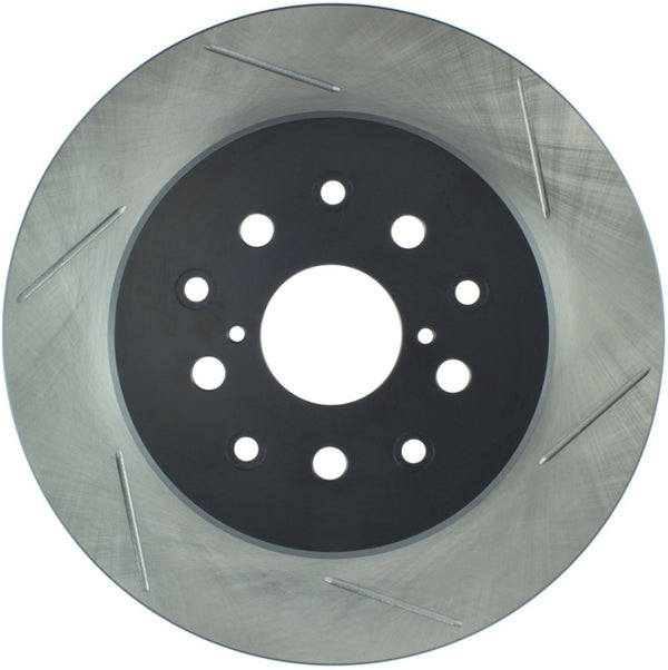 StopTech Power Slot 5/93-98 Supra Turbo Rear Left SportStop Slotted Rotor - 126.44105SL for 1993-2002 Toyota Supra - front vi