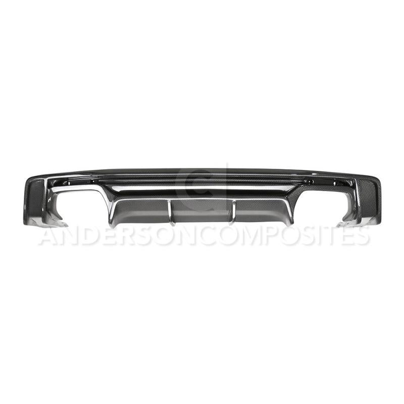 Anderson Composites 2016+ Chevy Camaro SS Type-AZ Carbon Fiber Rear Diffuser - AC-RL16CHCAM-AZ