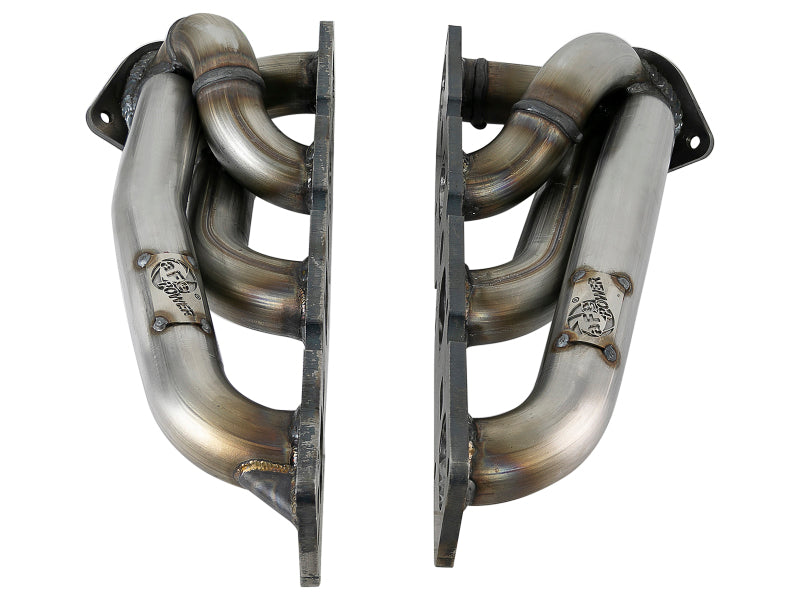 aFe Power Twisted Steel 304SS Shorty Header 09-18 Dodge Challenger / Charger V8-5.7L - 48-32021