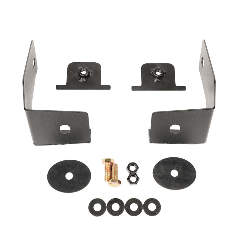 Rugged Ridge Arcus Front Bumper Tube Overrider Black JK - 11549.14