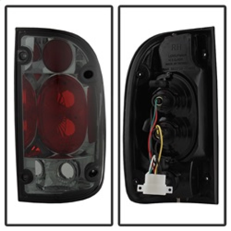 Spyder Toyota Tacoma 95-00 Euro Style Tail Lights Smoke ALT-YD-TT95-SM - 5033765