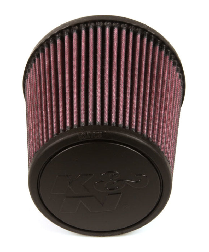 K&amp;N Universal Rubber Filter - Round Tapered 6in Base OD x 3in Flange ID x 6in H - RE-0930