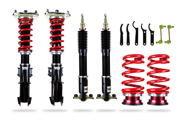 Pedders Extreme Xa Coilover Kit 2015 on Mustang - PED-160099 for 2005-2025 Ford Mustang - front view