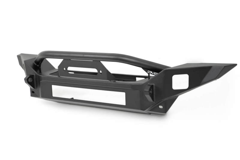 DV8 Offroad 18-23 Jeep Wrangler JL / 20-23 Jeep Gladiator JT FS-7 Mid-Width Winch Front Bumper - FBJL-07