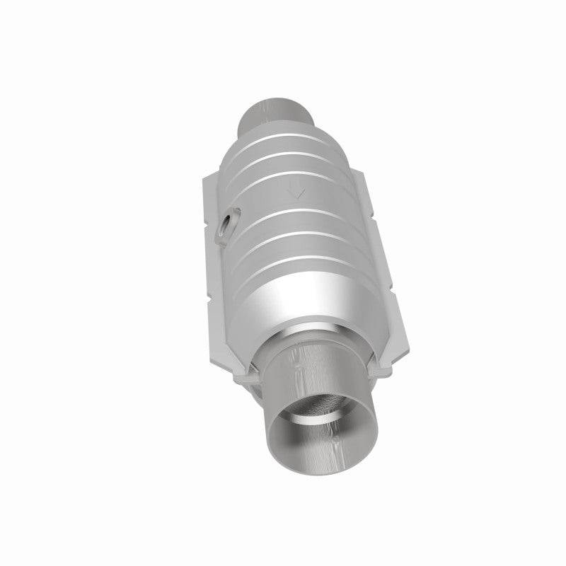 MagnaFlow Conv Univ 2.5in Inlet/Outlet Center/Center Round 11in Body L x 5.125in W x 15in Overall L - 51356