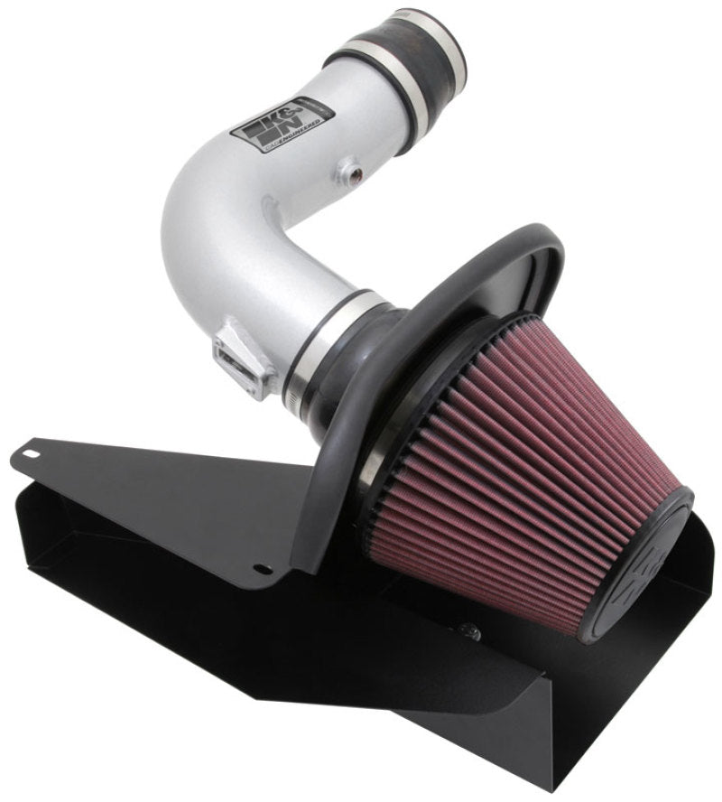 K&amp;N 11-13 Ford Edge 3.5/3.7L-V6 Silver High Flow Performance Kit - 77-2583KS
