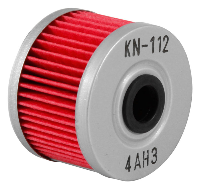 K&amp;N Honda/Kawasaki/Polaris/Suzuki 1.969in OD x .469in ID x 1.438in H Oil Filter - KN-112