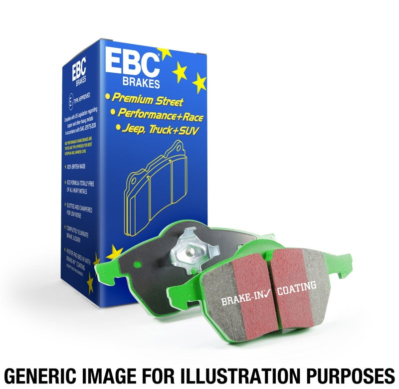 EBC 12+ Scion FR-S 2 Greenstuff Front Brake Pads - DP21884